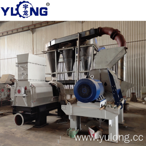 YULONG GXP75*55 Hammer mill grinder for wood chips